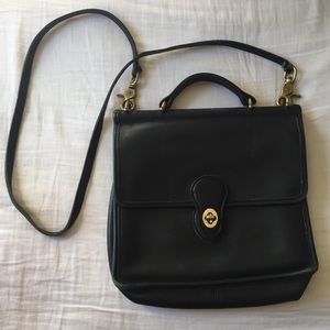 Vintage Coach Black Purse